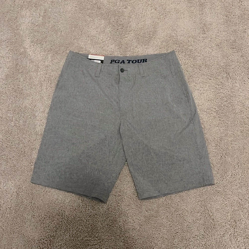Men’s PGA TOUR Heather Grey Shorts
